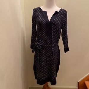 Ann Taylor Navy Dress. Size S